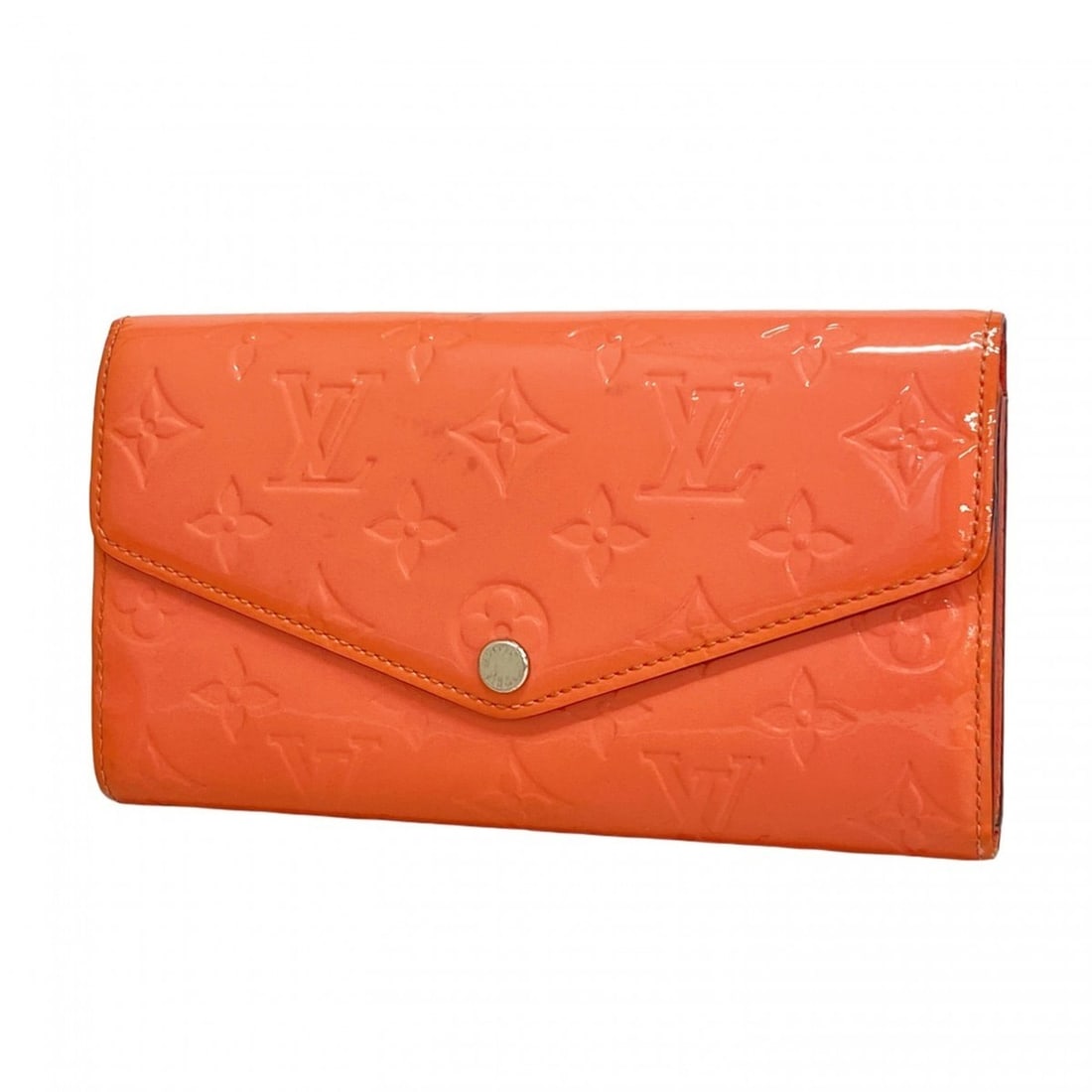 Louis Vuitton Vernis Portefeuille Sarah Long Wallet M93206 Rose Rich Women's: --- Catalog ---Category: SizeSize (HxWxD): 10.5cm x 19cm x 2.5cm / 4.13'' x 7.48'' x 0.98''Category: DesignType: Long wallet (bi-fold)Color: Rose LitchiGender: WomenCategory: GeneralMPN: M93206Brand: