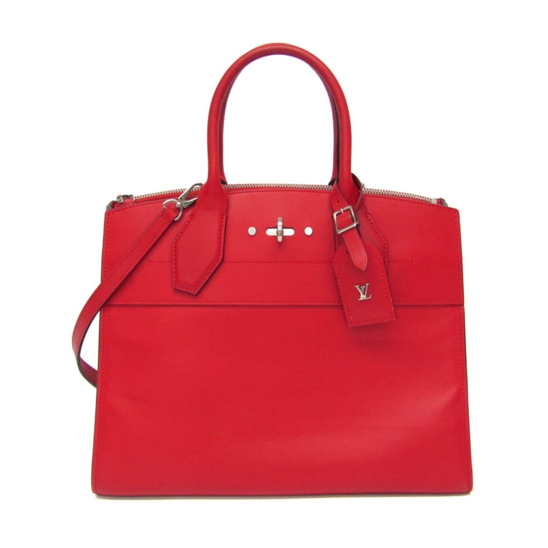 Louis Vuitton City Steamer PM M51028 Women's Handbag,Shoulder Bag Ruby (1 of 20)