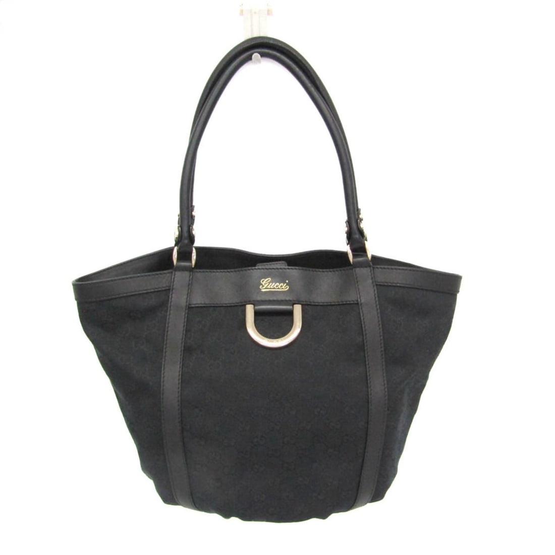 Gucci GG Canvas 211982 Women's GG Canvas,Leather Shoulder Bag,Tote Bag Black (1 of 16)