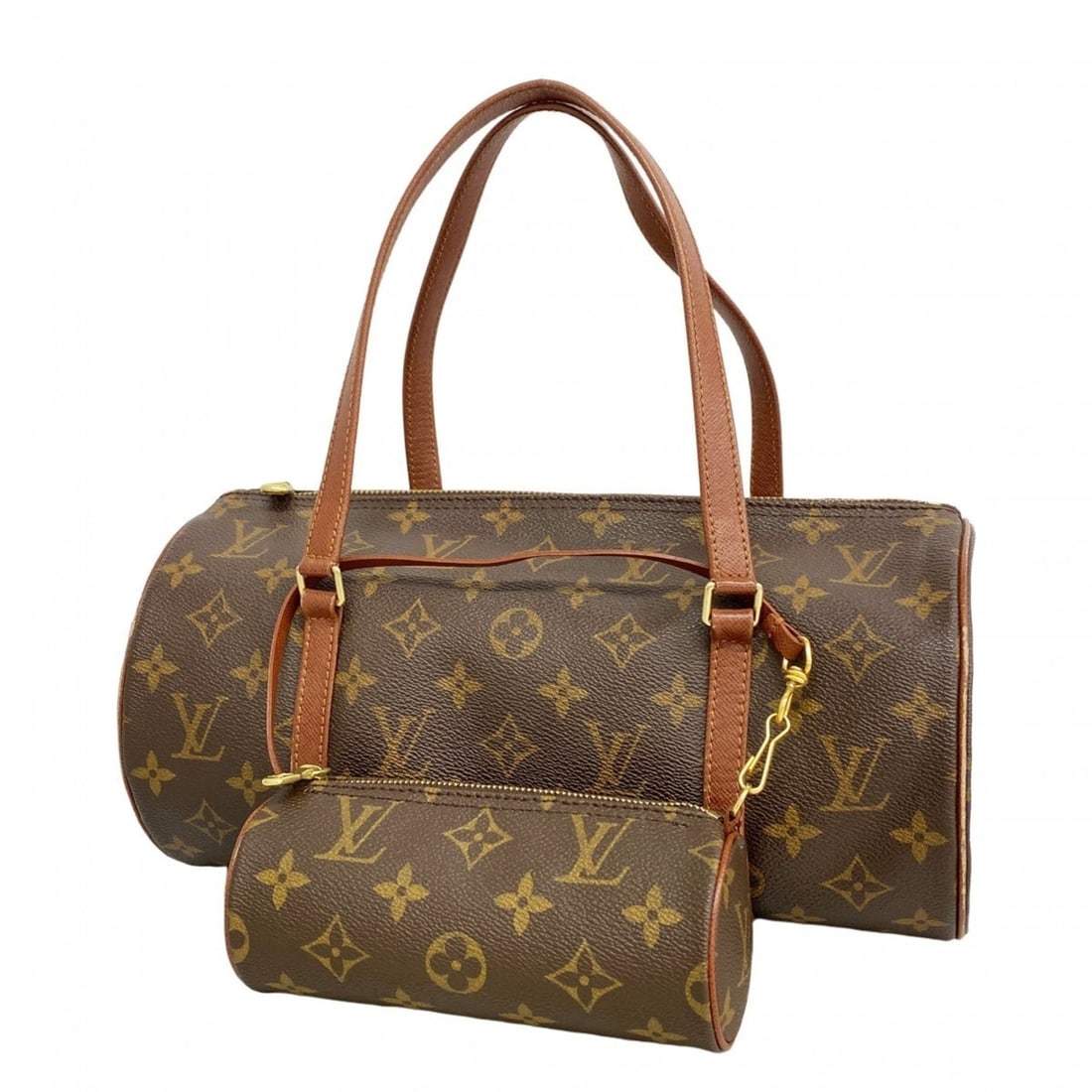 Louis Vuitton Monogram Papillon 30 Handbag M51385 Brown Women's (1 of 16)