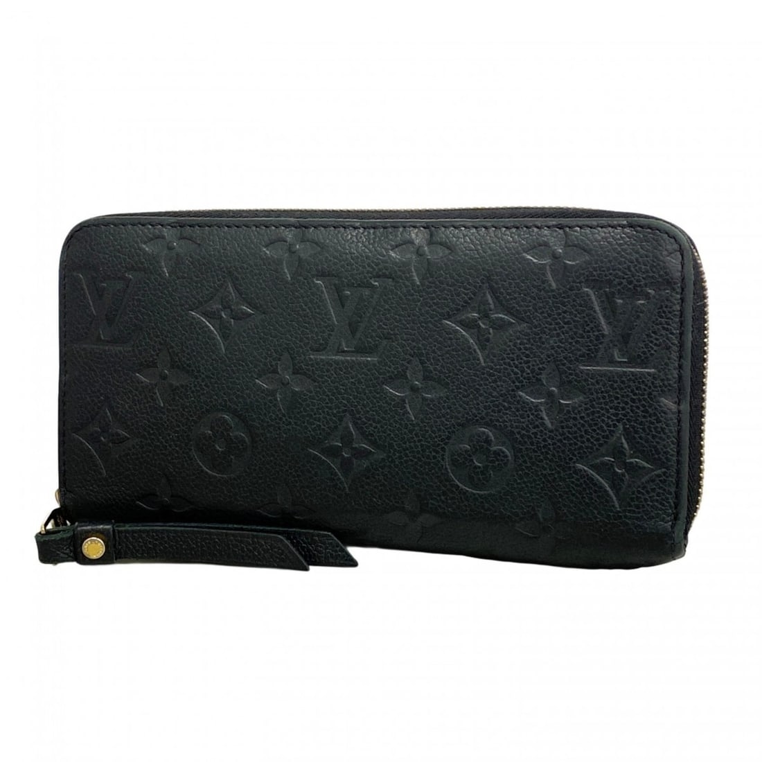 Louis Vuitton Monogram Empreinte Zippy Wallet M61864 Noir Women's Long (1 of 12)