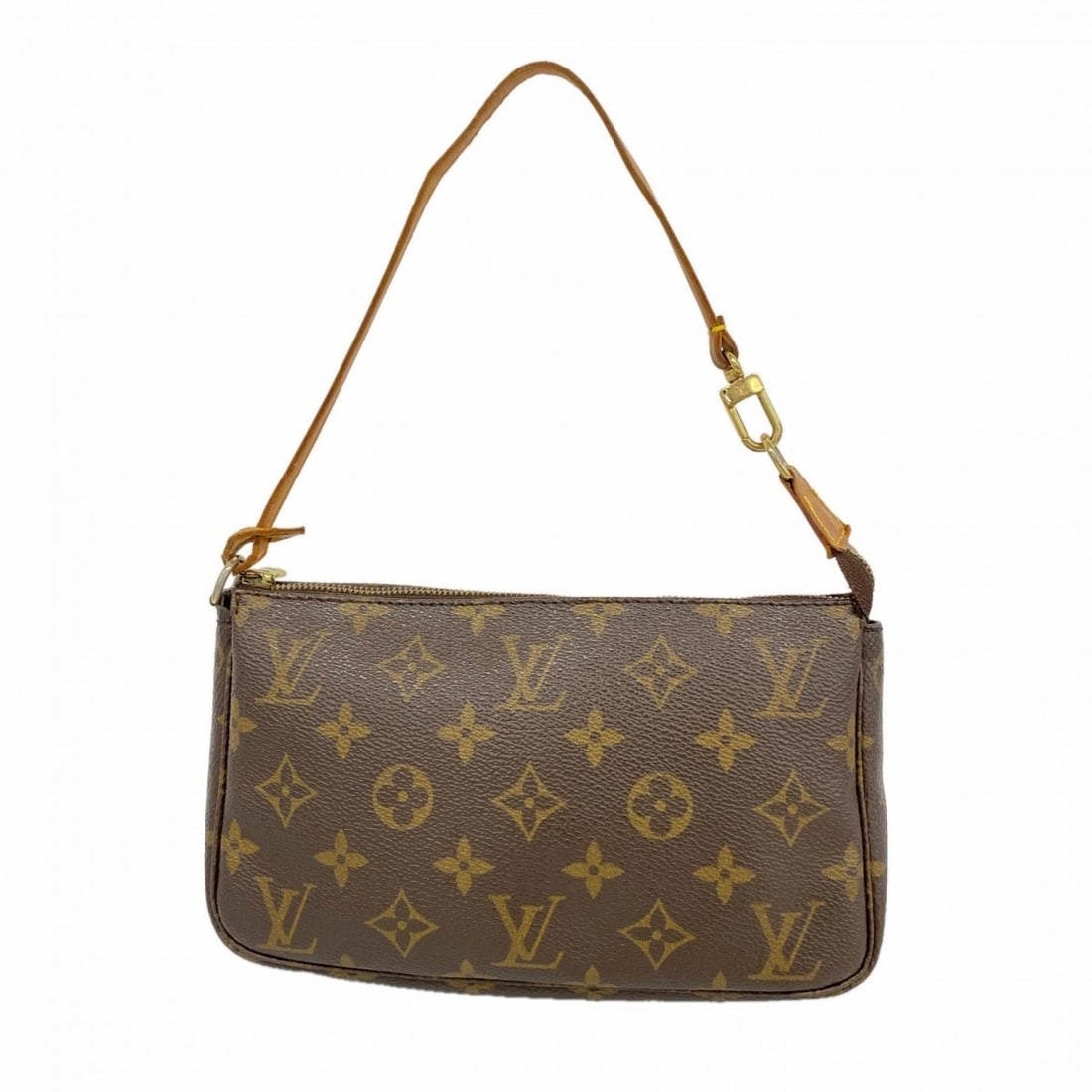 Louis Vuitton Monogram Pochette Accessoires M51980 Brown Women's Bag/Pouch: --- Catalog ---Category: SizeSize (HxWxD): 12.5cm x 21cm x 4cm / 4.92'' x 8.26'' x 1.57''Category: DesignType: PouchColor: BrownGender: WomenCategory: GeneralMPN: M51980Brand: Louis Vuitton--- Item Li