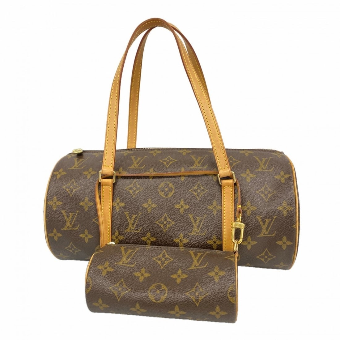Louis Vuitton Monogram Papillon 30 Handbag M51385 Brown Women's (1 of 17)