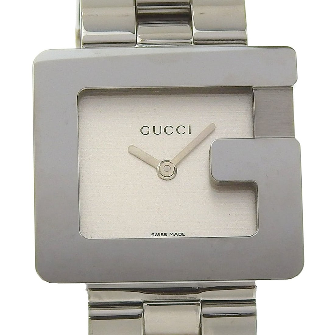 Gucci G Logo Watch 3600J Stainless Steel Quartz Analog Display Silver Dial Women's (1 of 16)