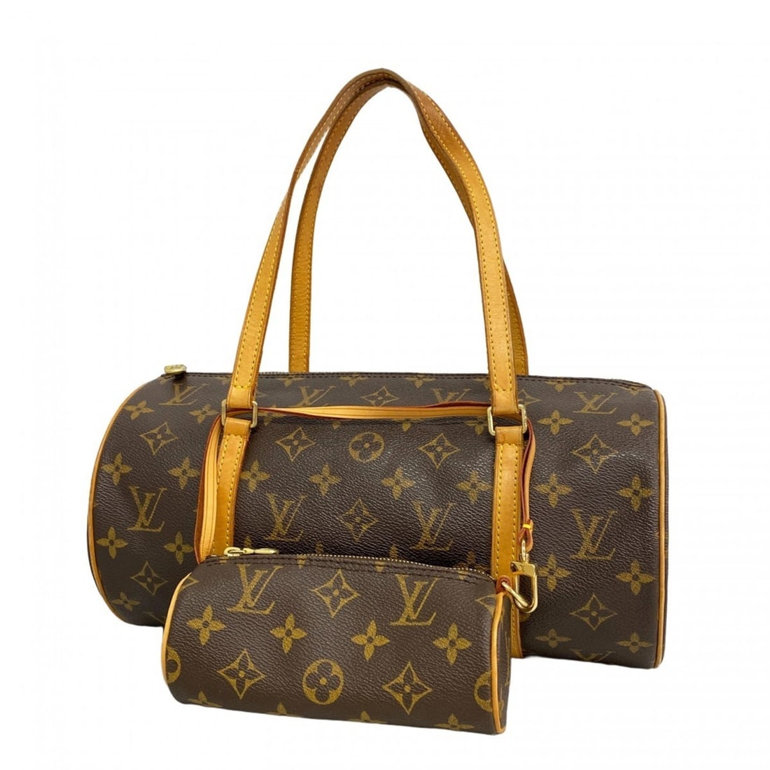 Louis Vuitton Monogram Papillon 30 Handbag M51385 Brown Women's (1 of 13)