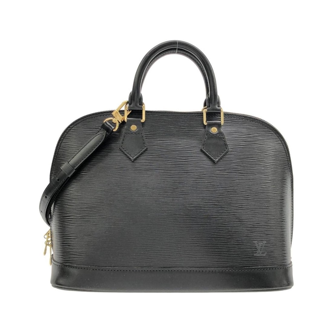 Louis Vuitton Epi Alma PM M52142+J00272 Handbag: --- Catalog ---Category: SizeSize (HxWxD): 23cm x 31cm x 16cm / 9.05'' x 12.2'' x 6.29''Category: DesignType: HandbagColor: BlackGender: Men,WomenMaterial: Leather Hardware Color: GoldLeather/Fur Type