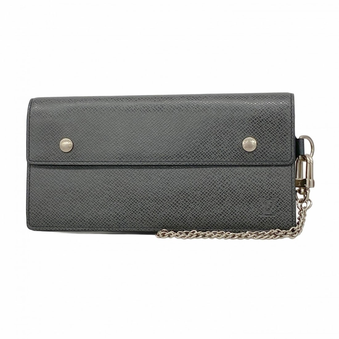 Louis Vuitton Taiga Portefeuille Accordion Long Wallet M30992 Ardoise Men's (1 of 11)