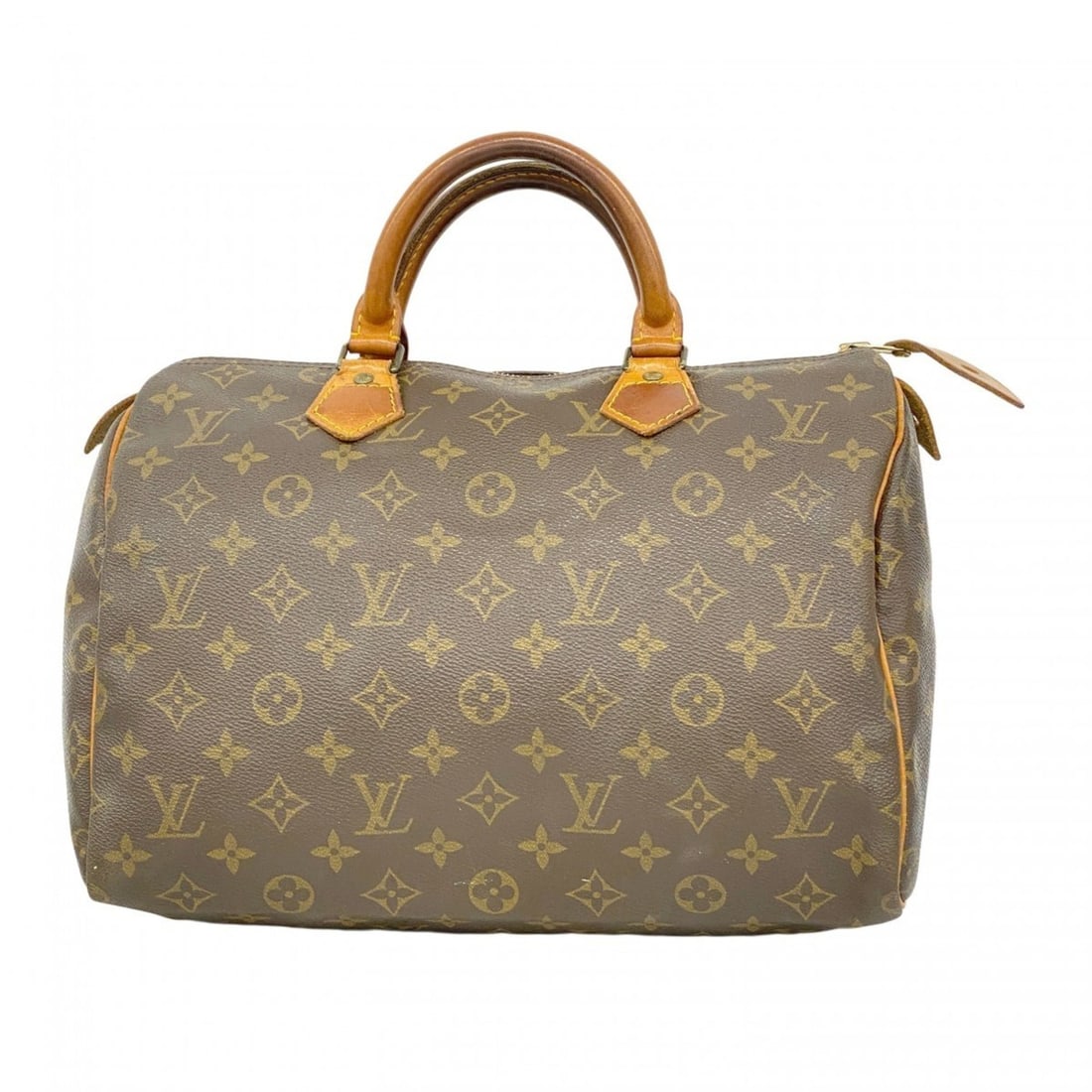 Louis Vuitton Monogram Speedy 30 Handbag M41108 Brown Women's (1 of 14)