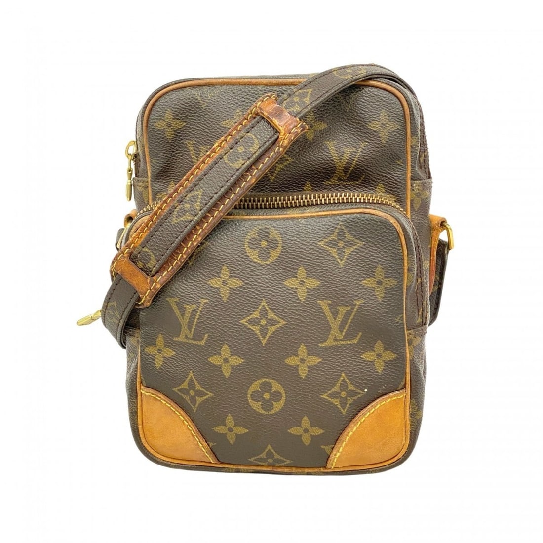 Louis Vuitton Monogram Amazon Shoulder Bag M45236 Brown Women's: --- Catalog ---Category: SizeSize (HxWxD): 21.5cm x 15cm x 9cm / 8.46'' x 5.9'' x 3.54''Category: DesignType: Shoulder bagColor: BrownGender: WomenCategory: GeneralMPN: M45236Brand: Louis Vuitton--- I