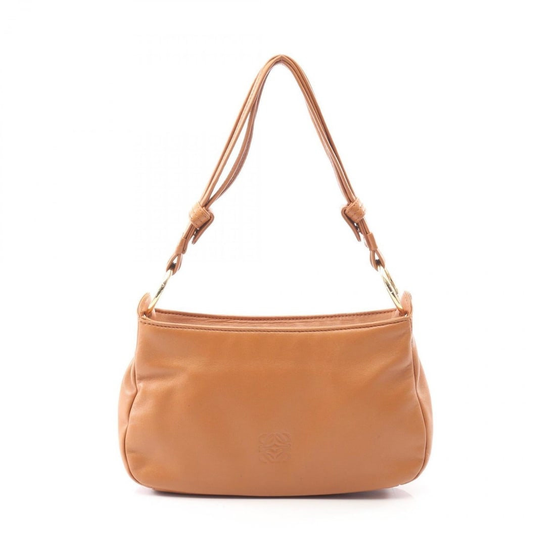 LOEWE Anagram Handbag, Leather, Women's, Brown (1 of 19)