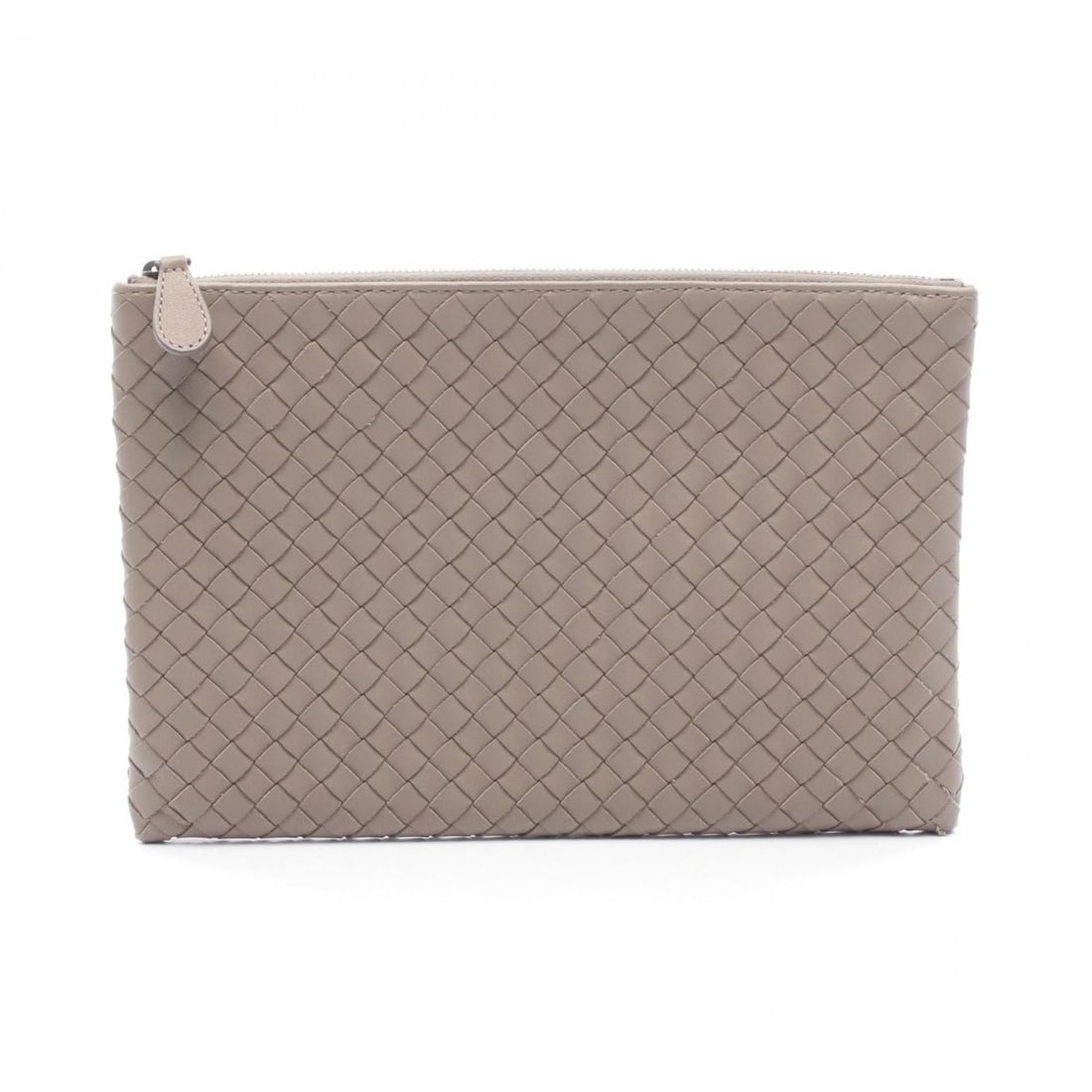 Bottega Veneta Intrecciato Leather Second Bag/Clutch Bag, Women's, Beige: --- Catalog ---Category: SizeSize (HxWxD): 16cm x 24cm x 1.5cm / 6.29'' x 9.44'' x 0.59''Category: DesignType: Clutch bagColor: BeigeGender: WomenMaterial: Leather Category: GeneralBrand: Bottega Vene