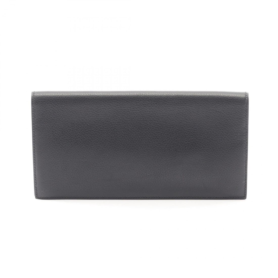 Hermes Hermès MC2 Mendel Bifold Long Wallet Leather Evercolor Men's Black (1 of 10)