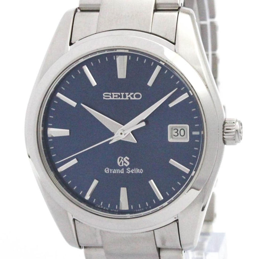 GRAND SEIKO Stainless Steel Quartz Mens Watch SBGX065(9F62-0AB0) Polished: --- Catalog ---Category: SizeCase Diameter: 37mm / 1.46''Category: DesignType: WristwatchStyle: Dress/FormalGender: MenColor (Dial): BlueMaterial (Band): Stainless steelMaterial (Case): Stainless stee