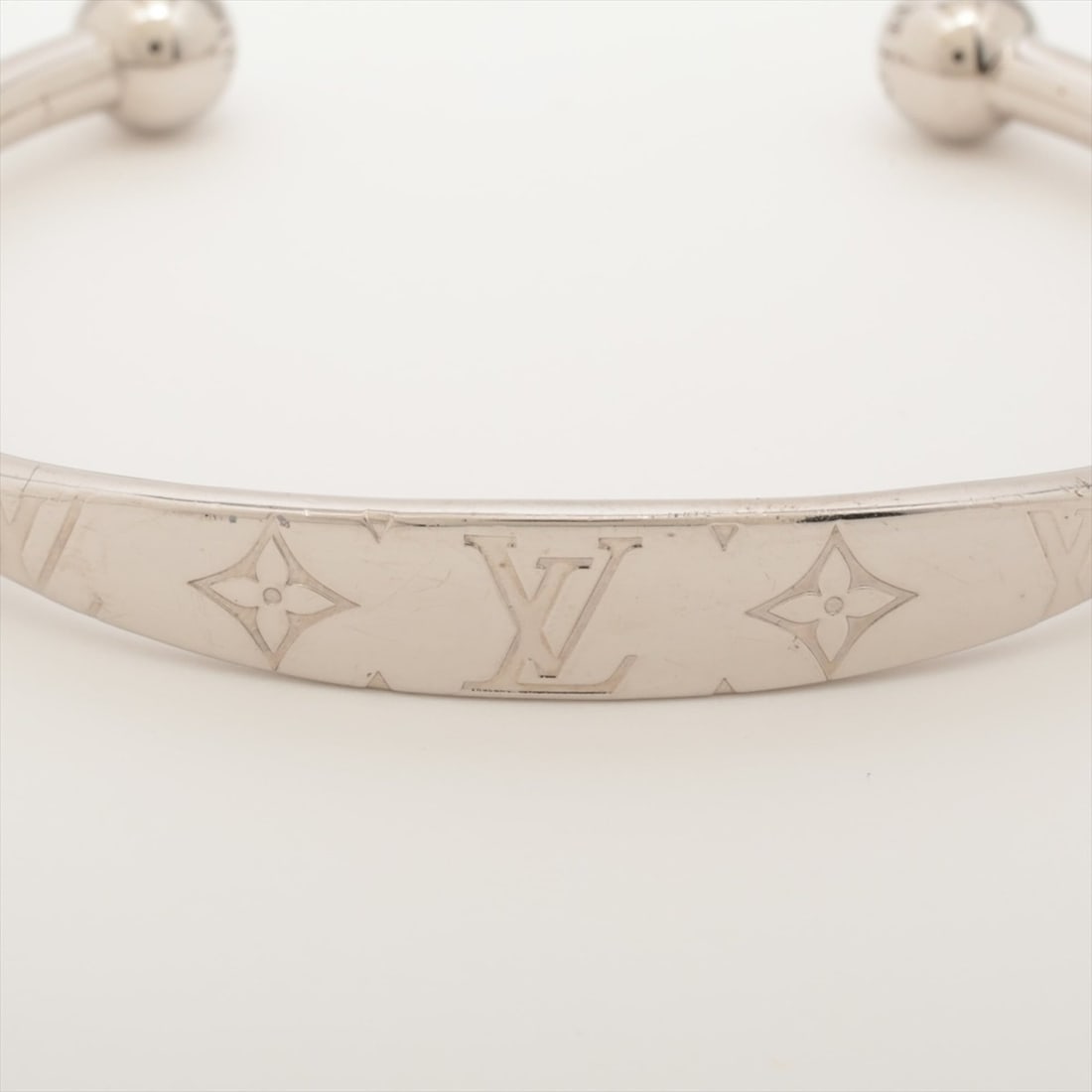 Louis Vuitton Monogram Jonk Bracelet, Silver, 2011 - 4