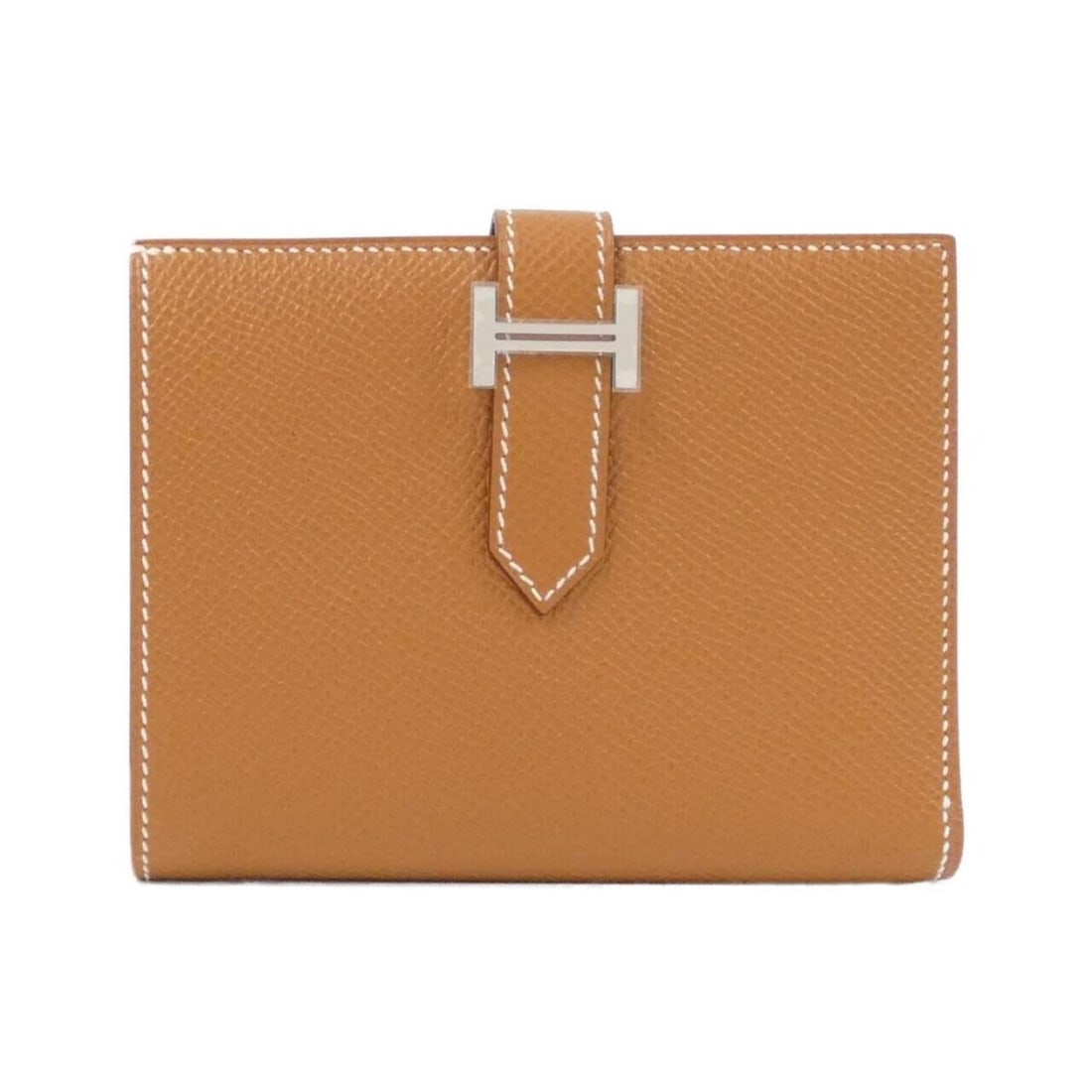 Hermes Hermès Bearn Compact 039790CK Wallet: --- Catalog ---Category: SizeSize (HxWxD): 9.5cm x 12cm x 2cm / 3.74'' x 4.72'' x 0.78''Category: DesignType: Wallet (bi-fold)Color: BrownGender: Women,MenMaterial: Epsom leather Category: