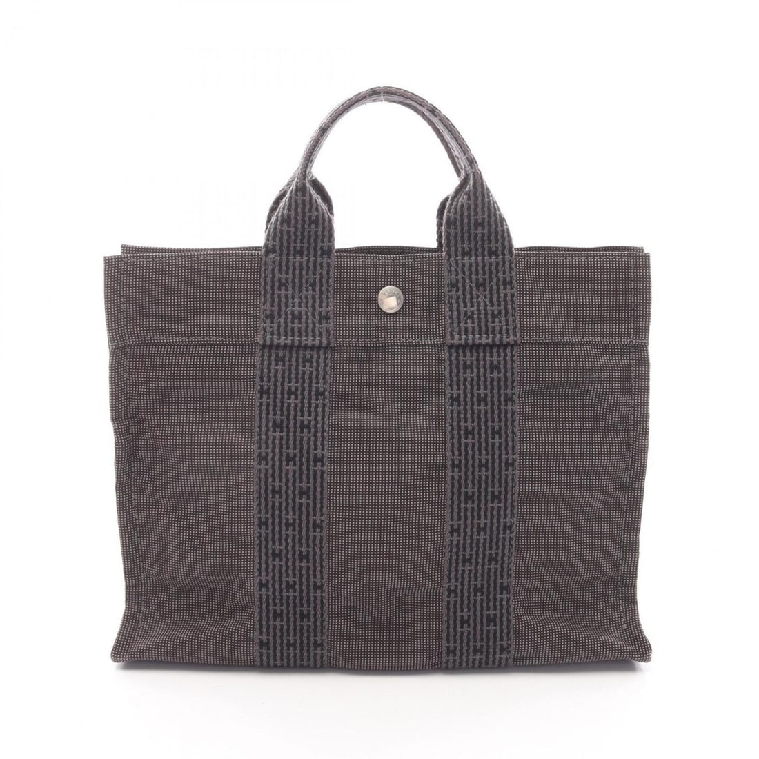 Hermes Hermès Air Line PM Tote Bag, Canvas/Nylon Canvas, Women's, Gray, 101056M (1 of 16)