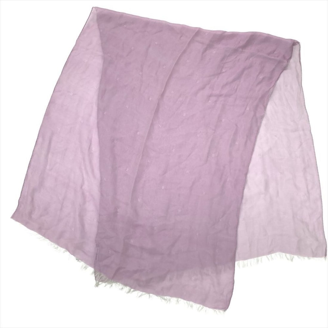 Hermes Hermès H logo silk purple scarf, Margiela era, 170cm, women's (1 of 10)