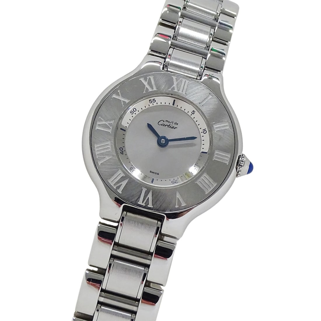 Cartier Must 21 Vantianne SM Quartz Watch for Women, Stainless Steel, W10109T2, Polished Silver (1 of 15)