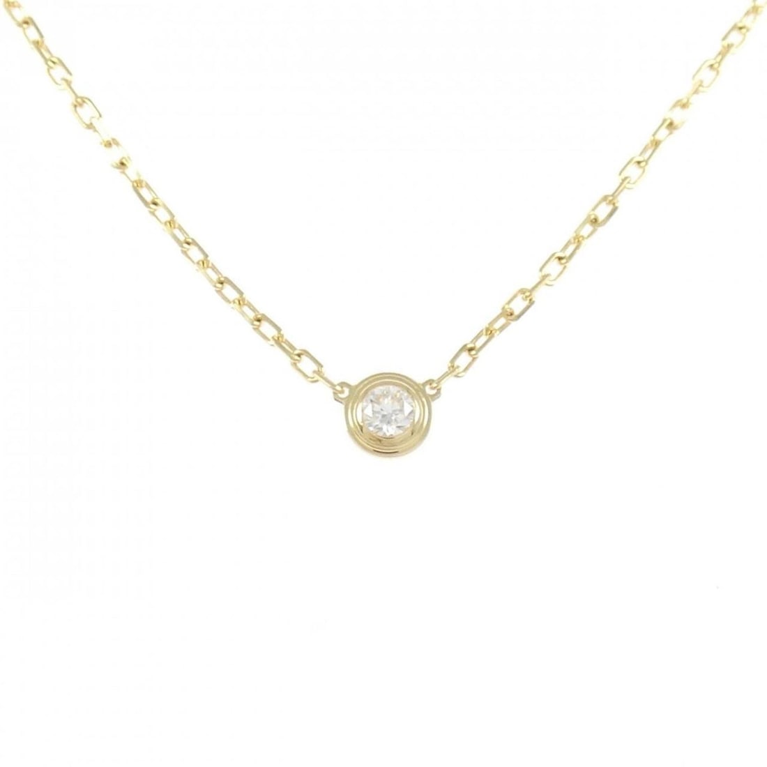 Cartier D'Amour small necklace: --- Catalog ---Category: SizePendant Size: 4.4mm / 0.17''Neck Circumference: 36 cm - 39 cm / 14.17'' - 15.35''Category: DesignStone: DiamondGender: WomenMaterial: Yellow gold (18K)Necklace Type: