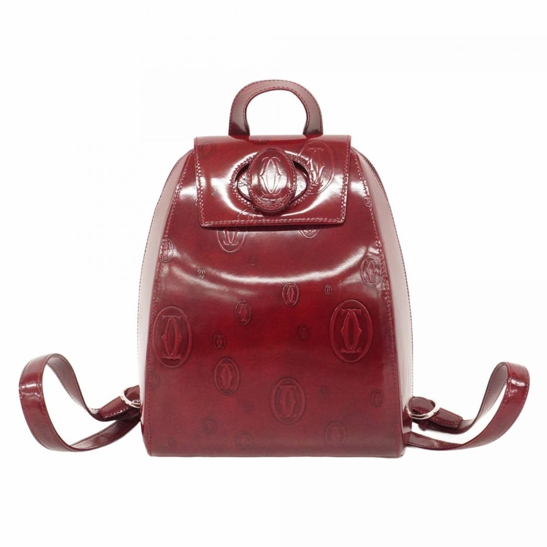 Cartier Backpack/Daypack Happy Birthday Enamel Bordeaux Women's: --- Catalog ---Category: SizeSize (HxWxD): 26cm x 20.5cm x 12cm / 10.23'' x 8.07'' x 4.72''Category: DesignType: BackpackColor: BordeauxGender: WomenCategory: GeneralBrand: Cartier--- Item List