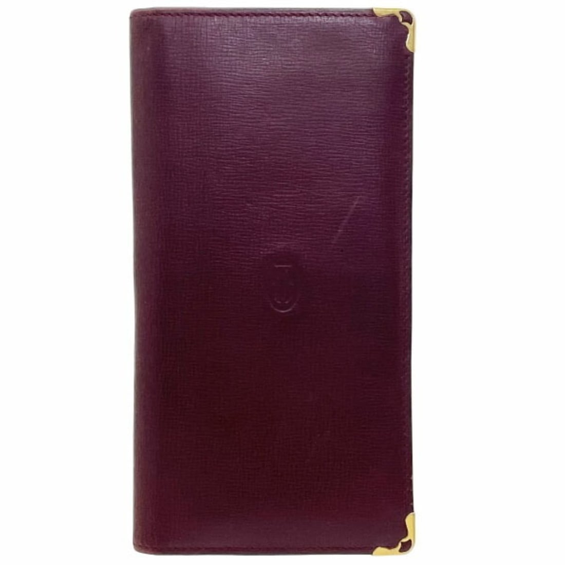 Cartier Must Bifold Wallet, Leather, Bordeaux, 2C, KK-16850 (1 of 12)