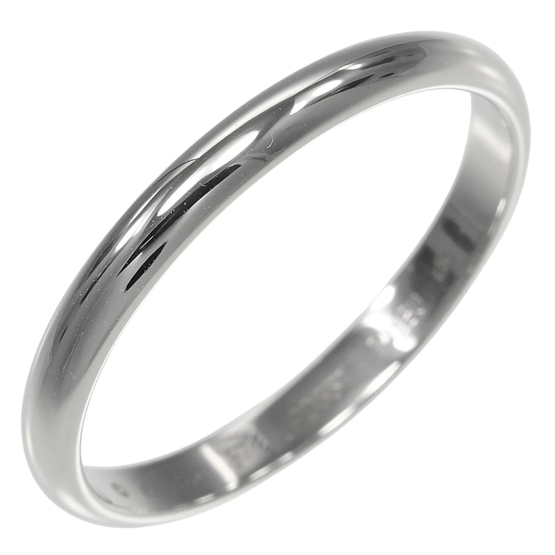 Cartier 1895 Wedding Ring, Size 16, Pt950 Platinum, Approx. 3.1g: --- Catalog ---Category: SizeWidth: 2.5mm / 0.1''Weight: 3.1g / 0.1oz.JP Size: 16US Size: 8Brand Size: 57Inner Diameter: 18.19mm / 0.72''Category: DesignType: Band ringMetal: PlatinumGender: MenMetal