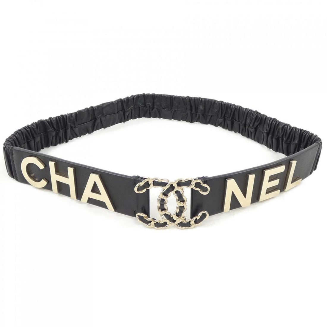 CHANEL AA0539 Belt: --- Catalog ---Category: SizeLength: 67cm / 26.37''Category: DesignType: Standard beltColor: BlackGender: WomenLeather/Fur Type: LambskinMaterial (Strap): Leather Category: GeneralMPN: AA0539Brand: