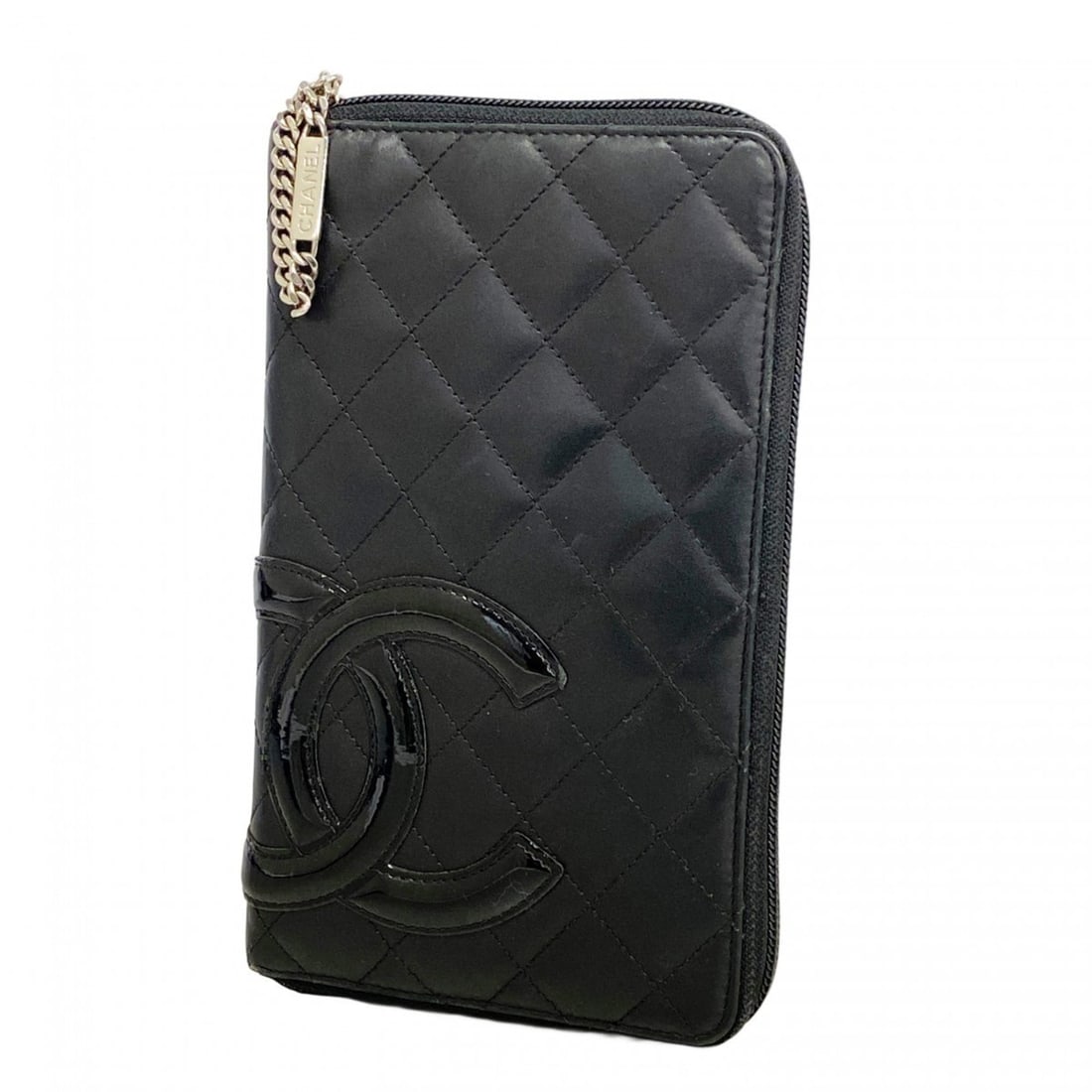 Chanel Cambon Long Wallet, Lambskin, Black and White, Women's: --- Catalog ---Category: SizeSize (HxWxD): 12cm x 20cm x 2.5cm / 4.72'' x 7.87'' x 0.98''Category: DesignType: Long wallet (bi-fold)Color: Black, WhiteGender: WomenMaterial: Leather Leather/Fur Type: