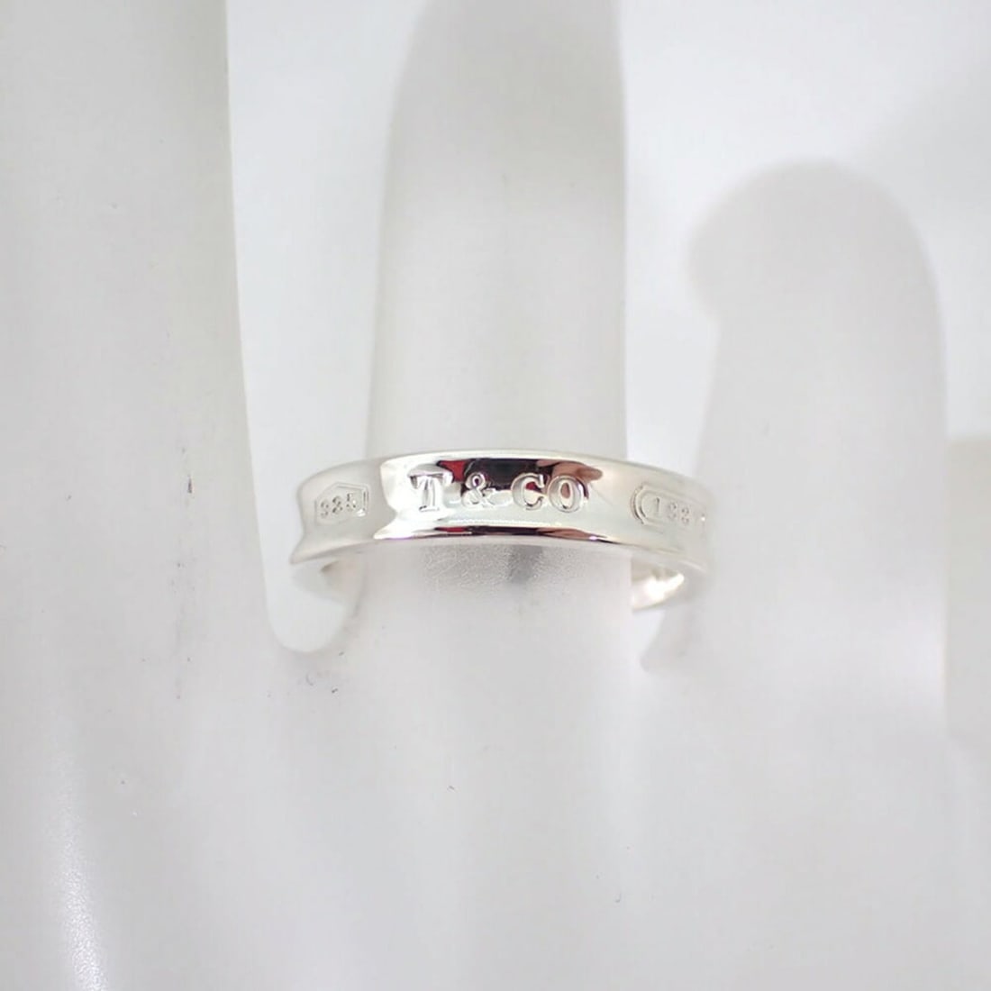 TIFFANY 925 1837 Narrow Ring, size 10 - 5