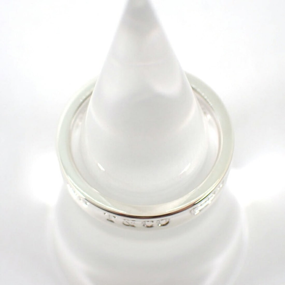 TIFFANY 925 1837 Narrow Ring, size 10 - 8