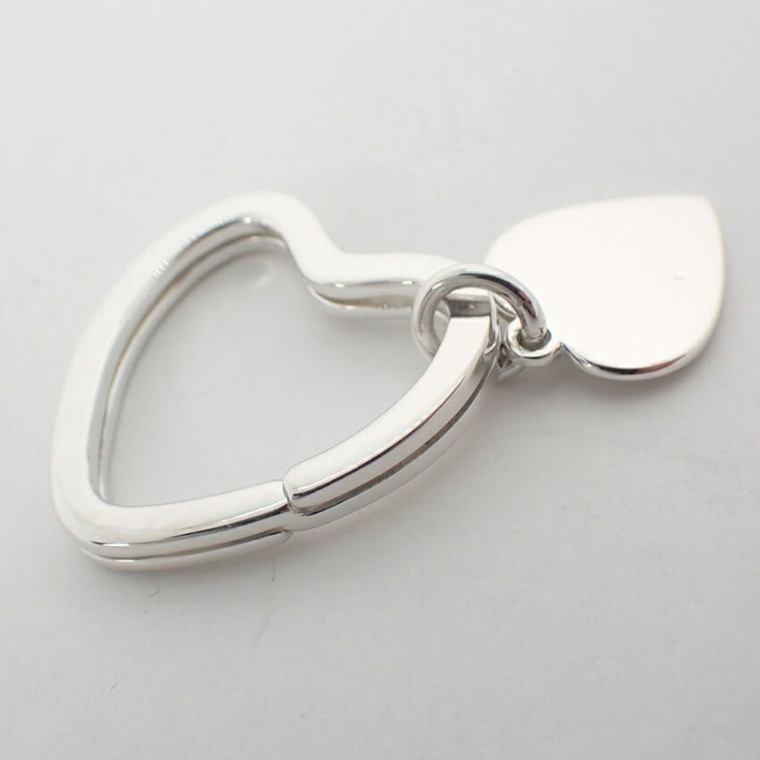 TIFFANY 925 Heart Key Ring - 7