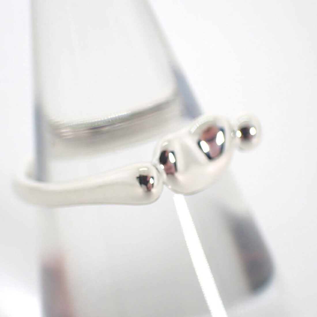 TIFFANY 925 Bean Ring, size 10 - 3