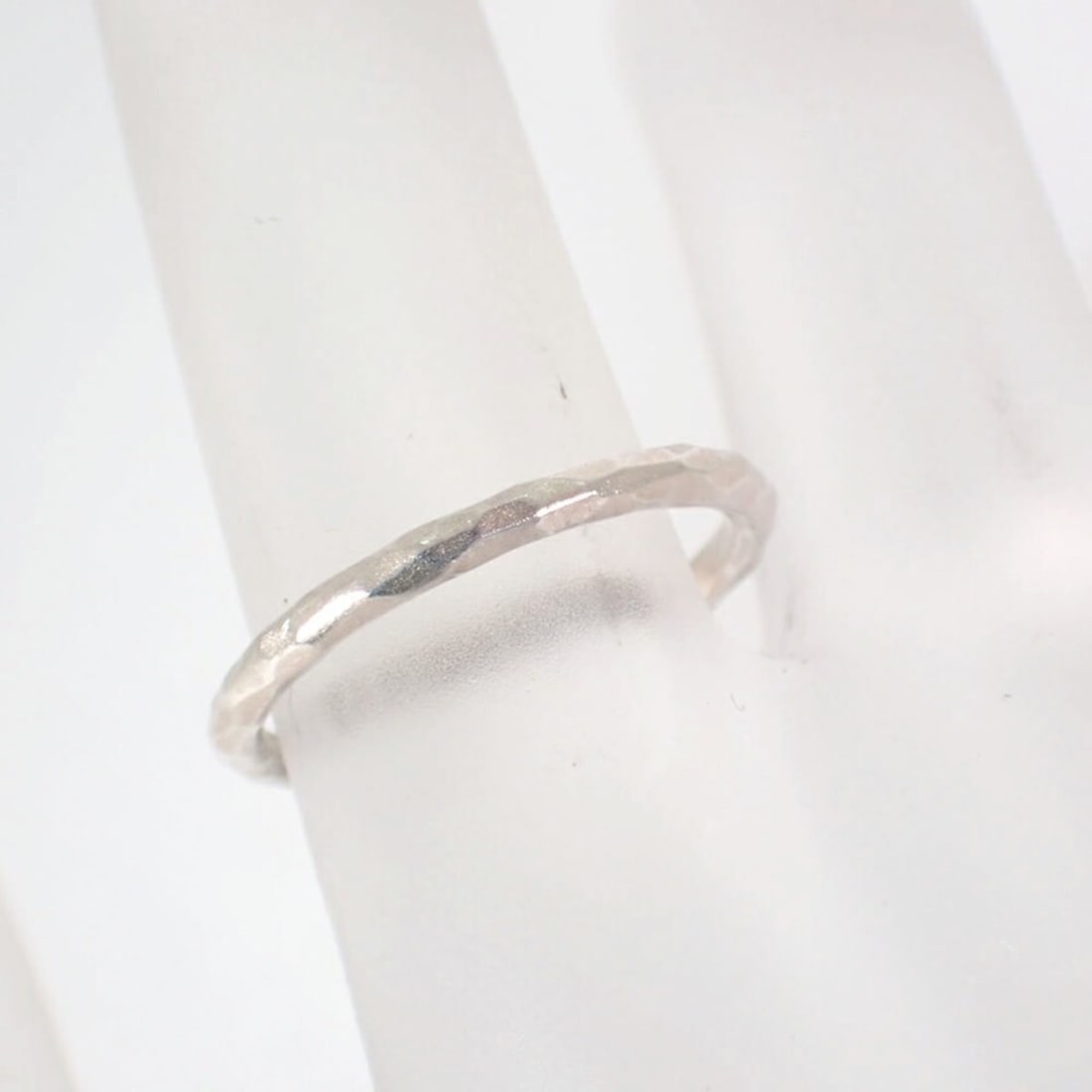 TIFFANY 925 Hammer Ring, size 9.5 - 6