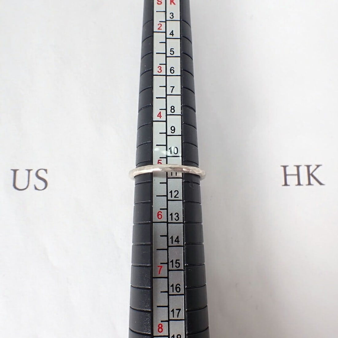 TIFFANY 925 Hammer Ring, size 9.5 - 9