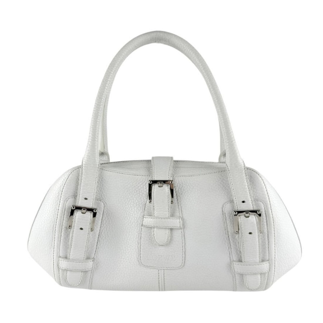 LOEWE Women's Leather Handbag in White (z8558) (1 of 11)