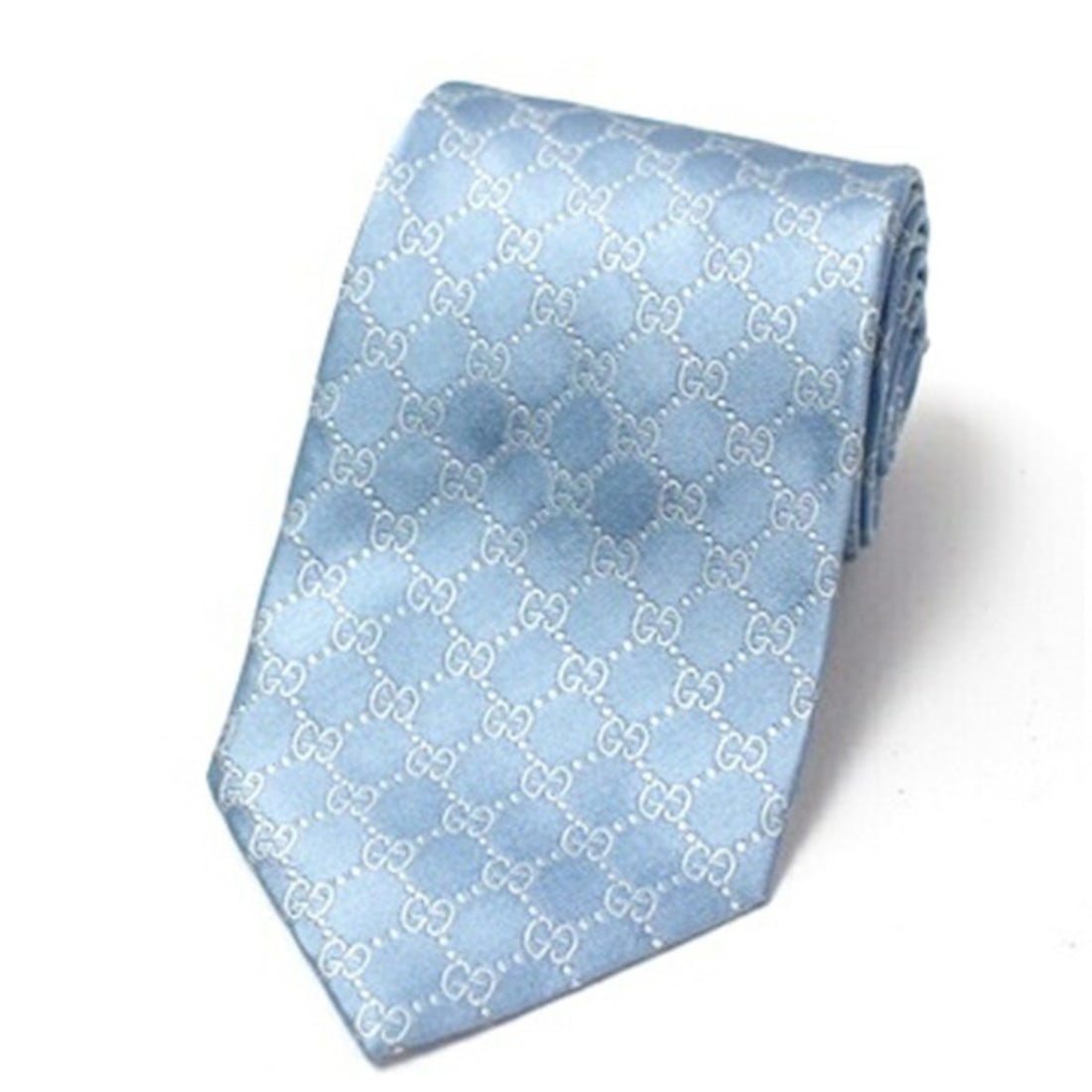 Unused Gucci silk tie with GG pattern for men (1 of 16)