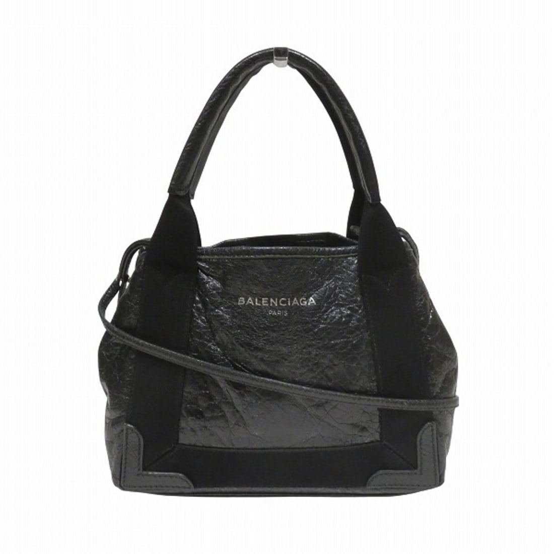 Balenciaga Navy Cabas XS 390346 Bag Handbag Shoulder Unisex: --- Catalog ---Category: SizeSize (HxWxD): 19.5cm x 25cm x 7.5cm / 7.67'' x 9.84'' x 2.95''Strap Length: 110cm / 43.3''Handle Length: 35cm / 13.77''Category: DesignType: Handbag, Shoulder bagColor: