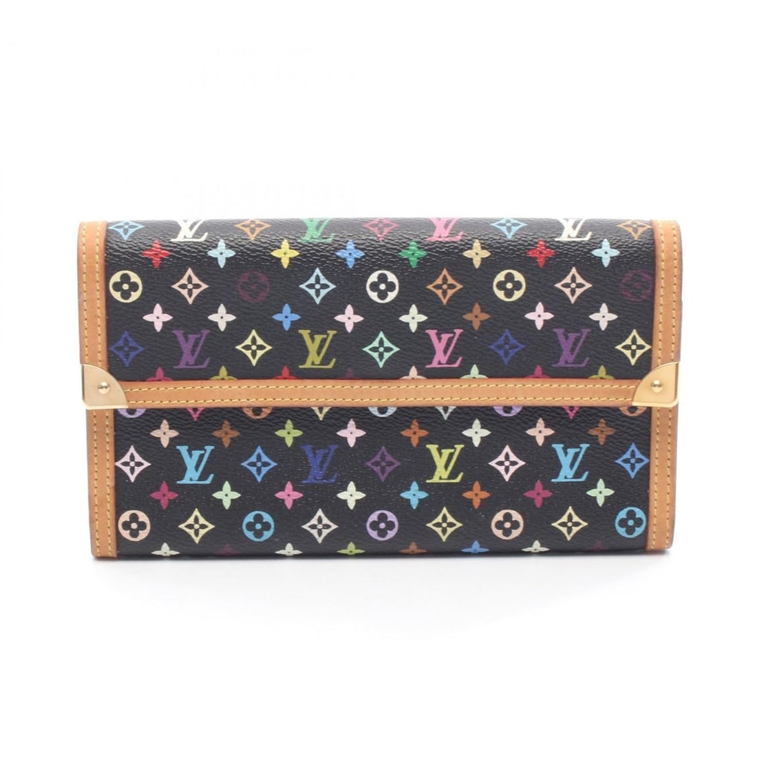 Louis Vuitton Porte Tresor International Tri-fold Long Wallet in Monogram Multicolore Leather, (1 of 14)