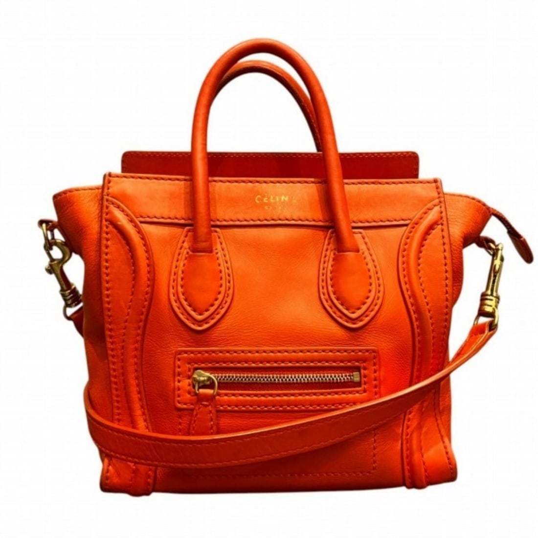 Celine Luggage Nano Shopper Bag, Handbag, Shoulder Bag for Women (1 of 14)