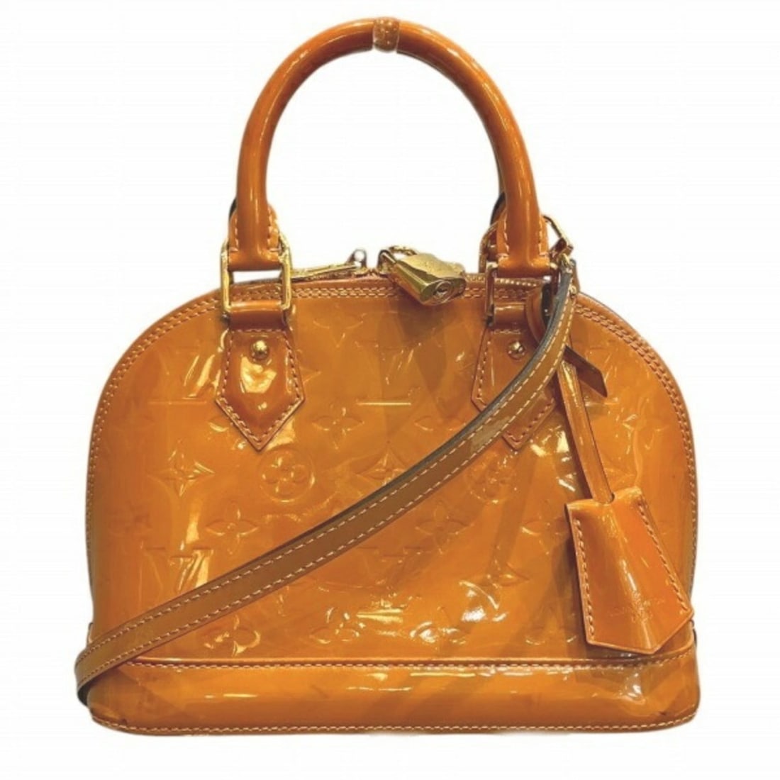 Louis Vuitton Vernis Alma BB M91585 bag, handbag, shoulder women's (1 of 16)