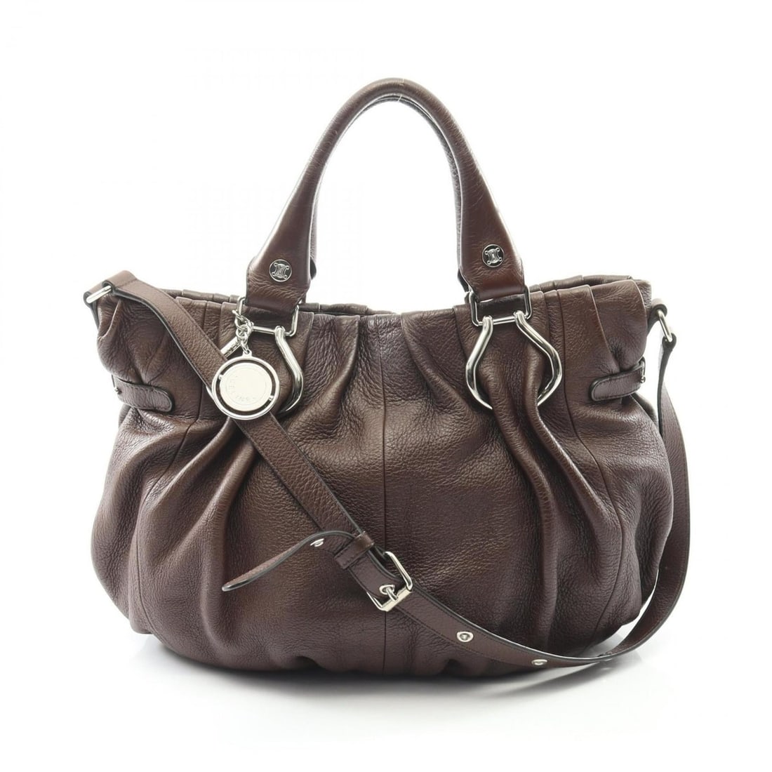 Celine Pillow Small Shoulder Bag/Handbag in Brown Leather for Women (1 of 13)