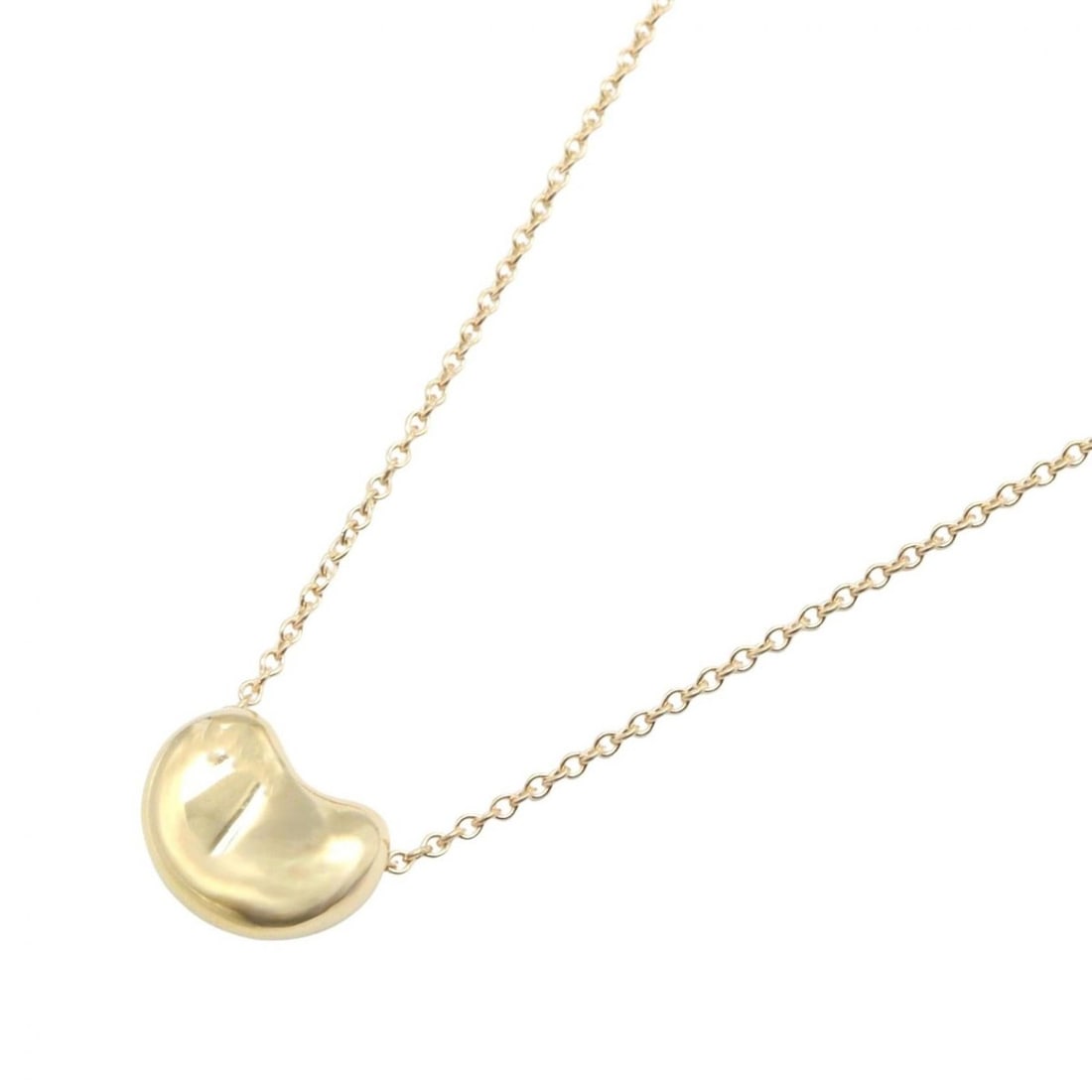 Tiffany & Co. Bean Necklace, 18K Yellow Gold, Women's, Gold (1 of 9)