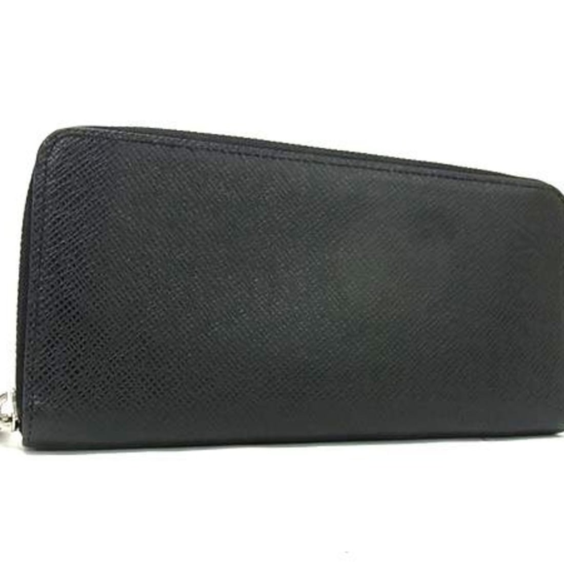 LOUIS VUITTON Zippy Wallet Vertical M30503 Noir (Black) Taiga Men's Round Bifold Long (1 of 15)