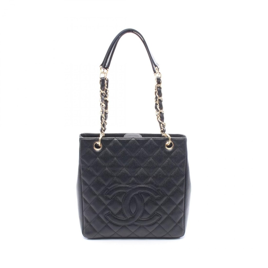 CHANEL Matelasse PST Tote Bag, Handbag, Caviar Skin (Grained Calfskin), Women's, Black, A20994: --- Catalog ---Category: SizeSize (HxWxD): 24cm x 24cm x 8cm / 9.44'' x 9.44'' x 3.14''Category: DesignType: Handbag, Tote bagColor: BlackGender: WomenMaterial: Grained Calfskin Hardware Color: GoldCa