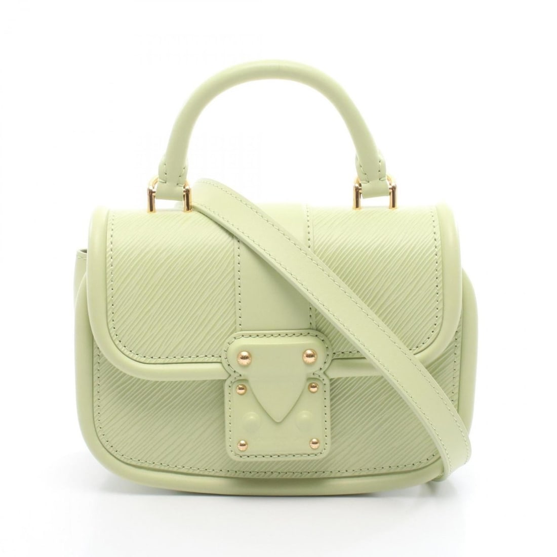 Louis Vuitton Hide and Seek Handbag, Epi Leather, Green, Women's, M22725: --- Catalog ---Category: SizeSize (HxWxD): 15.5cm x 21cm x 8cm / 6.1'' x 8.26'' x 3.14''Category: DesignType: HandbagColor: GreenGender: WomenMaterial: Epi leather Category: GeneralMPN: M22725Brand: L