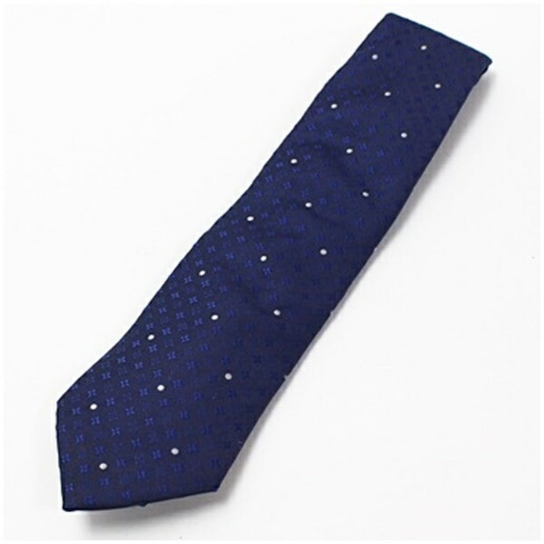 Louis Vuitton Silk Tie with Dotted Monogram Pattern for Men - 7