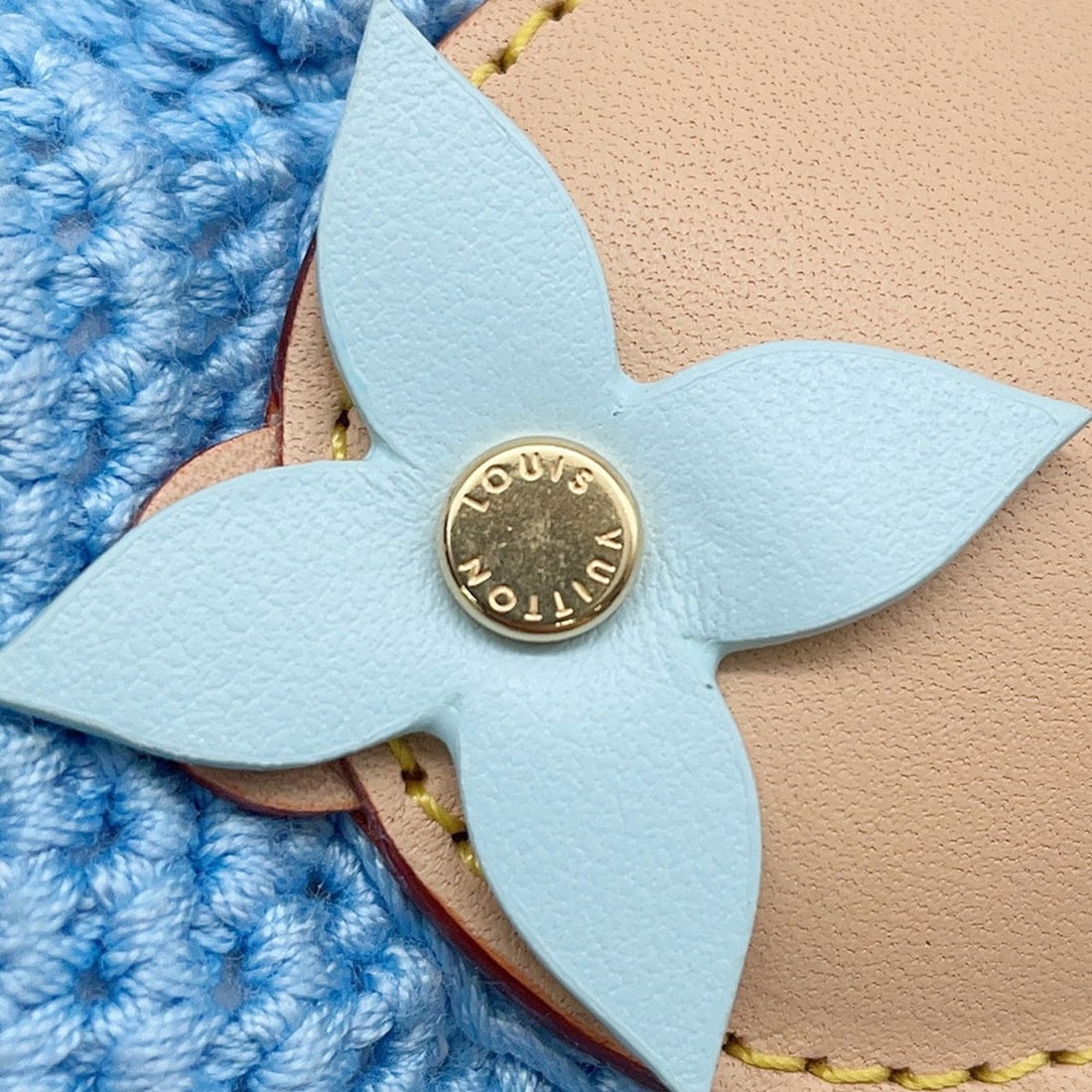 Louis Vuitton Silk Tie with Dotted Monogram Pattern for Men - 8