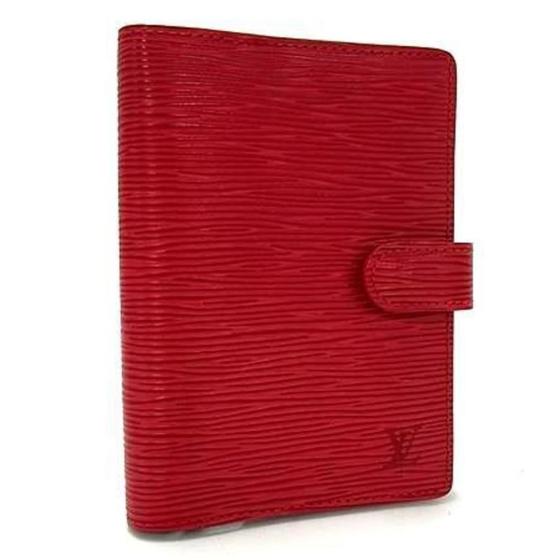 LOUIS VUITTON Louis Vuitton Agenda PM R2005E Notebook Cover in Rouge (Red) Epi Leather for Women: --- Catalog ---Category: DesignSize: Compact sizeColor: Red color, RougeGender: WomenMaterial: Epi leather Ring Mechanism: YesRing Mechanism Type: 6 holesCategory: GeneralLine: EpiBrand: Louis