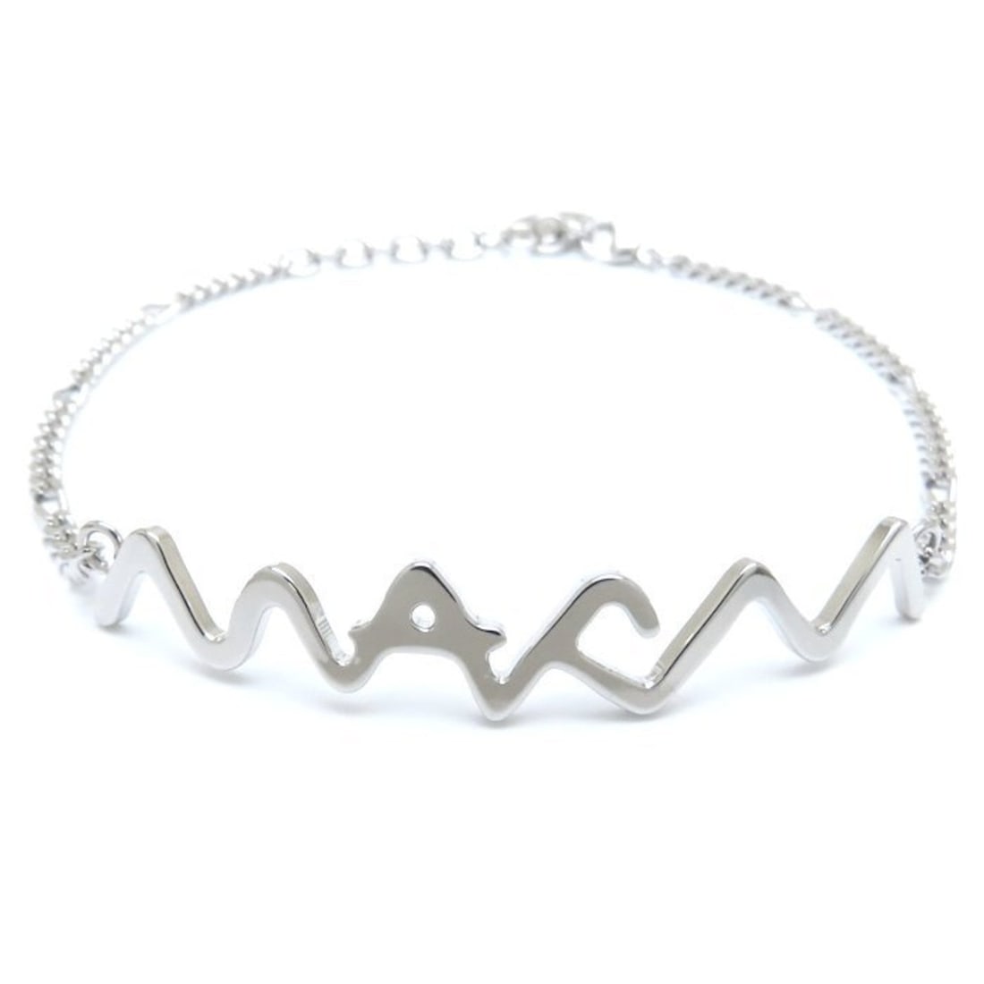 MARNI Marni Symbol Bracelet, Silver Plated, Women's, 294719 (1 of 15)