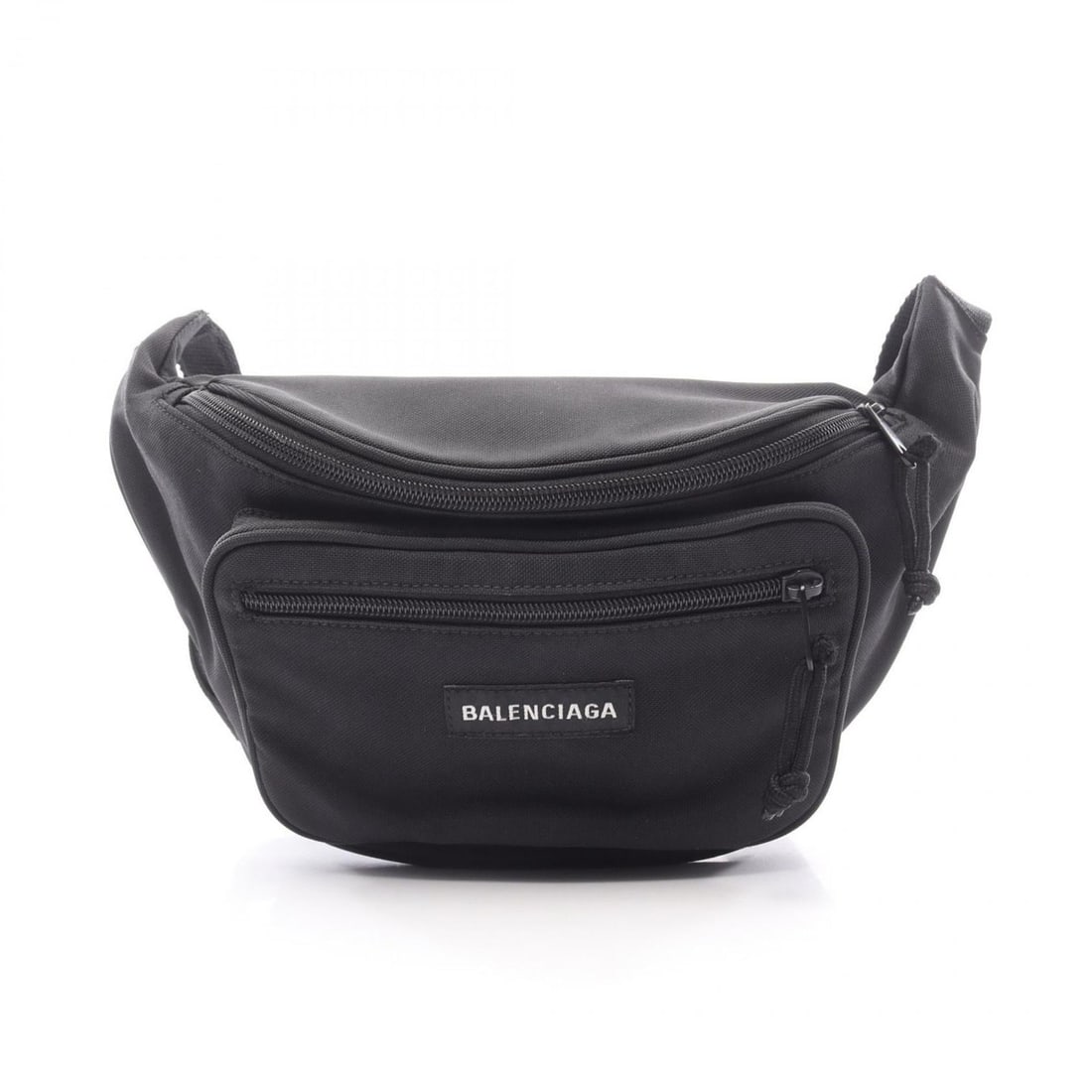 Balenciaga Explorer Belt Bag, Waist Body Handbag, Canvas, Men's and Women's, Black, 482389: --- Catalog ---Category: SizeSize (HxWxD): 18cm x 20cm x 7cm / 7.08'' x 7.87'' x 2.75''Category: DesignType: Fanny pack, HandbagColor: BlackGender: Men,WomenMaterial: Canvas Category: GeneralMPN: 4823